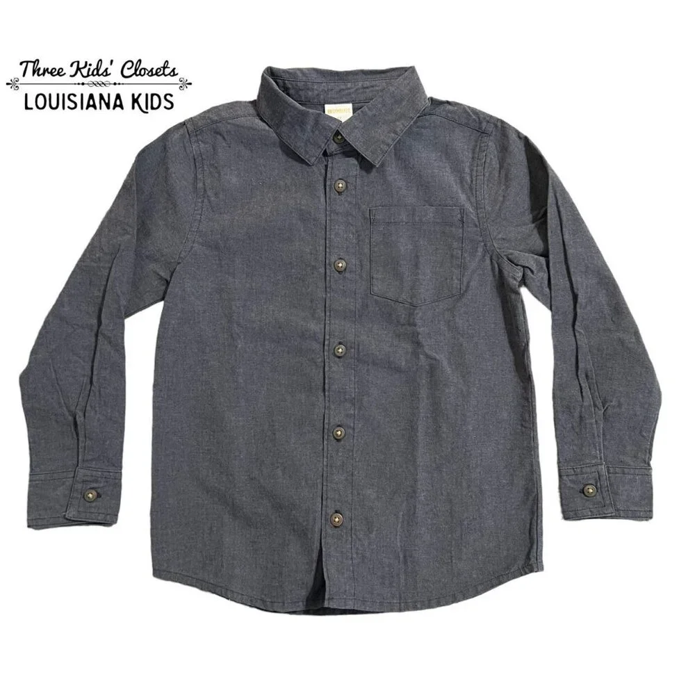NEW Gymboree 5T Button Down Dress Shirt